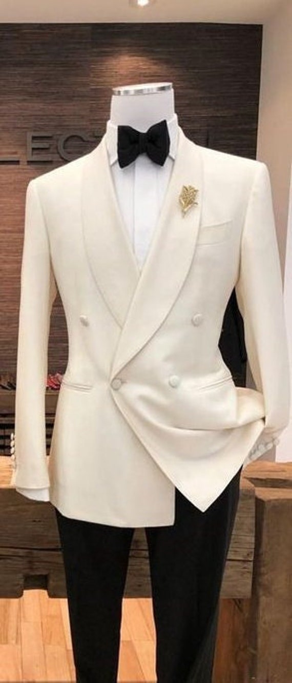 White Blazer Party Wear Jacket - Etsy