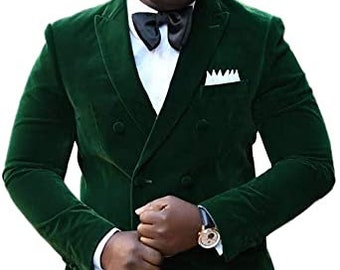 green evening jacket