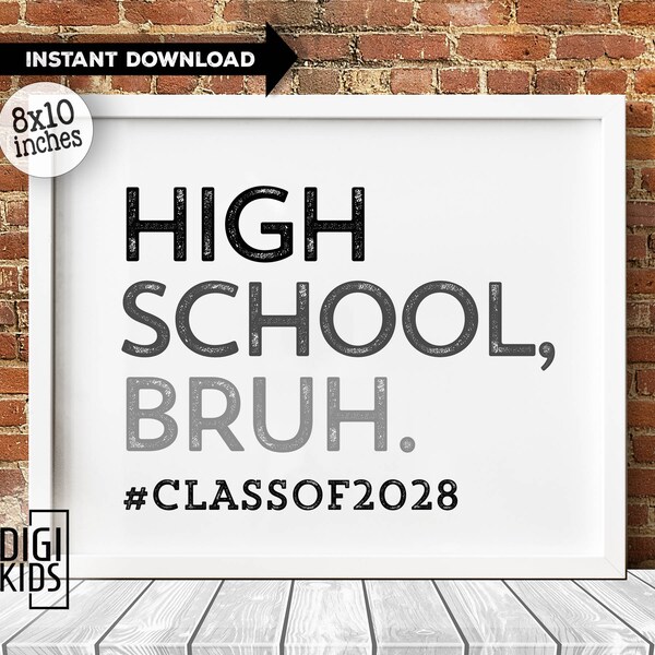 First Day of Freshman Year Sign 2024 1st Day Etsy Australia