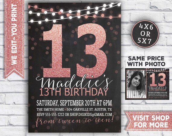 13th birthday sale ideas girl