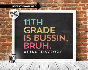 First Day of 11th Grade Printable - Il 340x270.6232716939 Oadn 