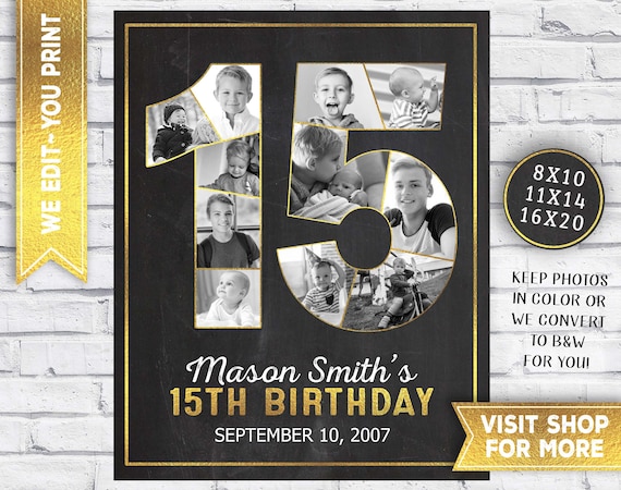 15th birthday boy party sales ideas
