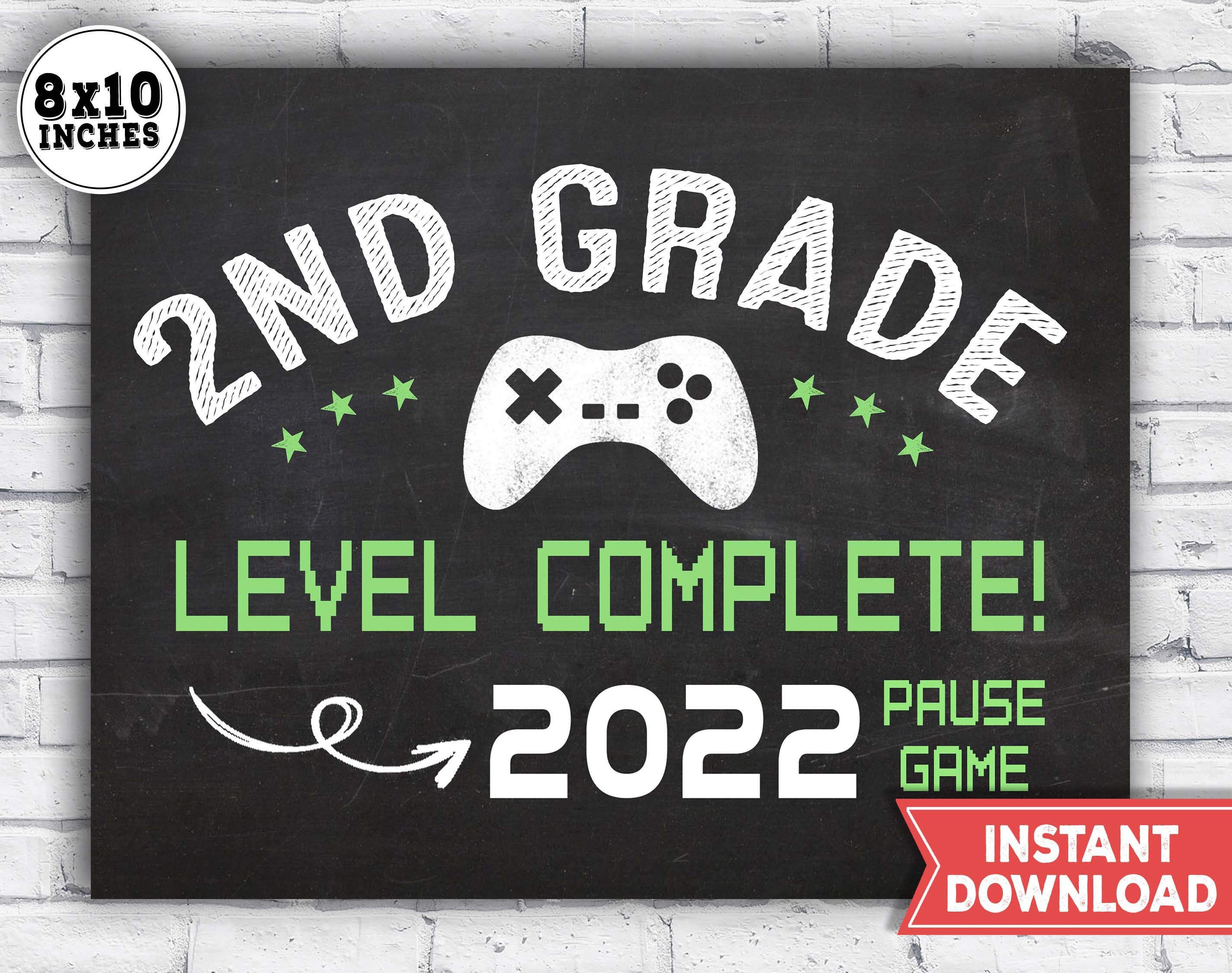 Last day of 2nd grade sign