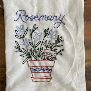 Rosemary Tea Towel