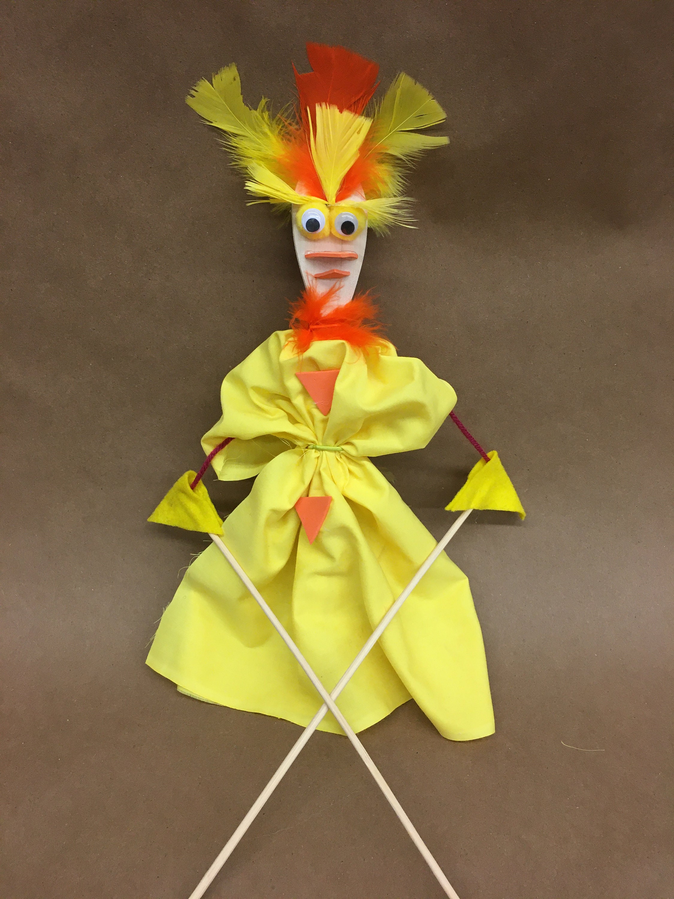 Puppet People Pals Rod Puppet Kit 2 Puppets Included Etsy Canada