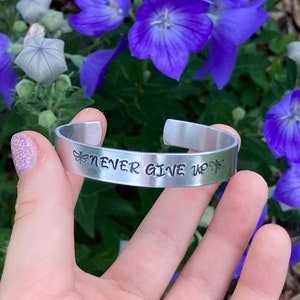 Custom Bracelet - Stamped - Aluminum