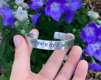 Custom Bracelet - Stamped - Aluminum
