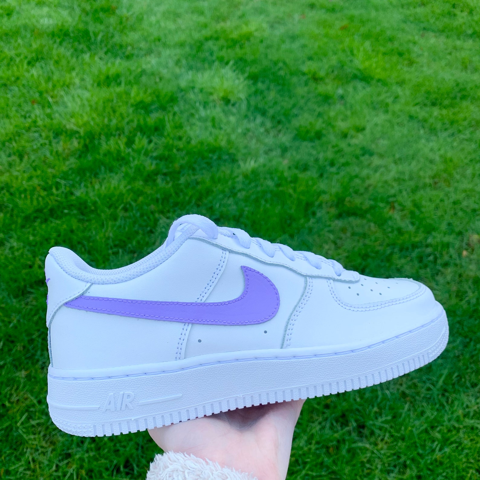 pastel purple air force 1