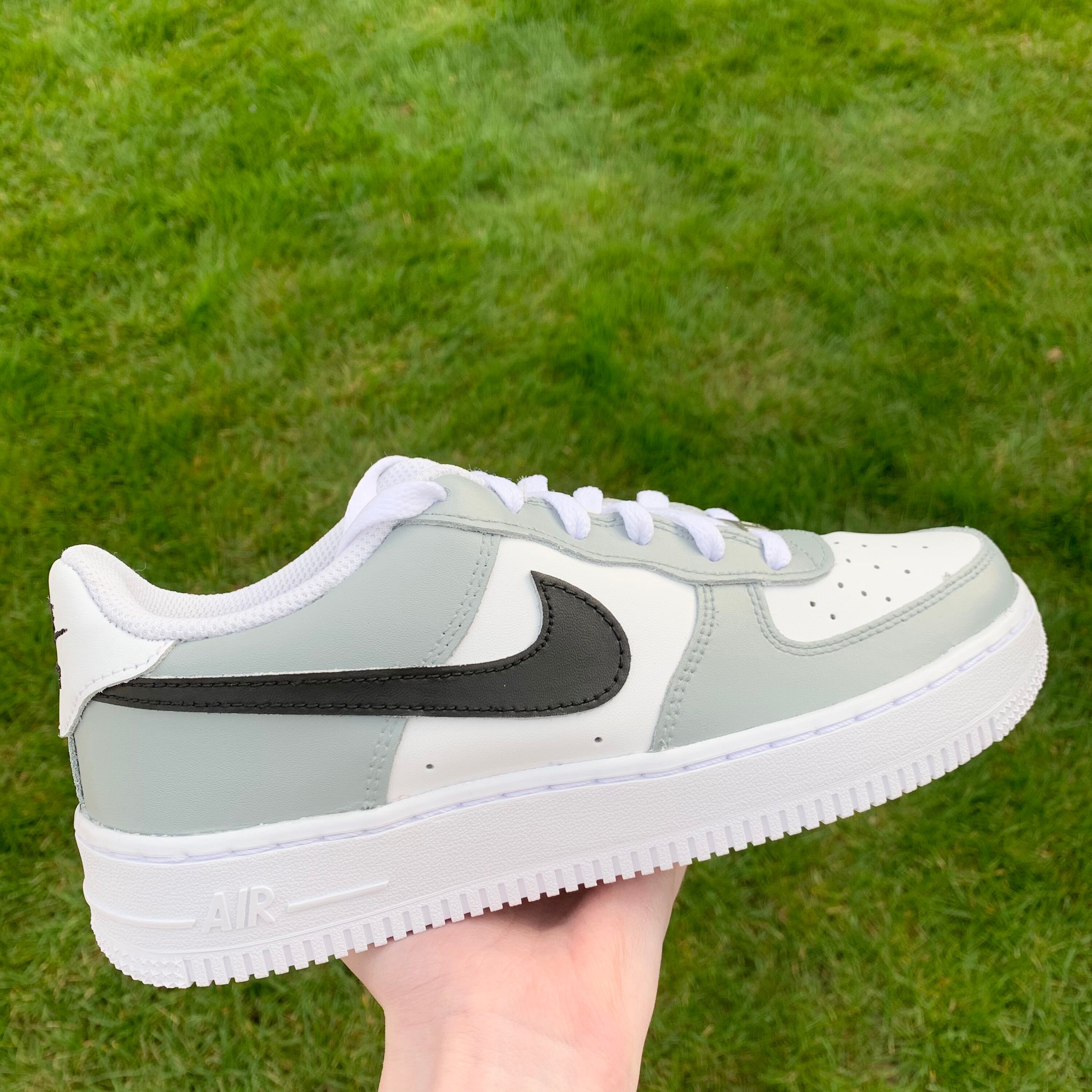 black grey air force