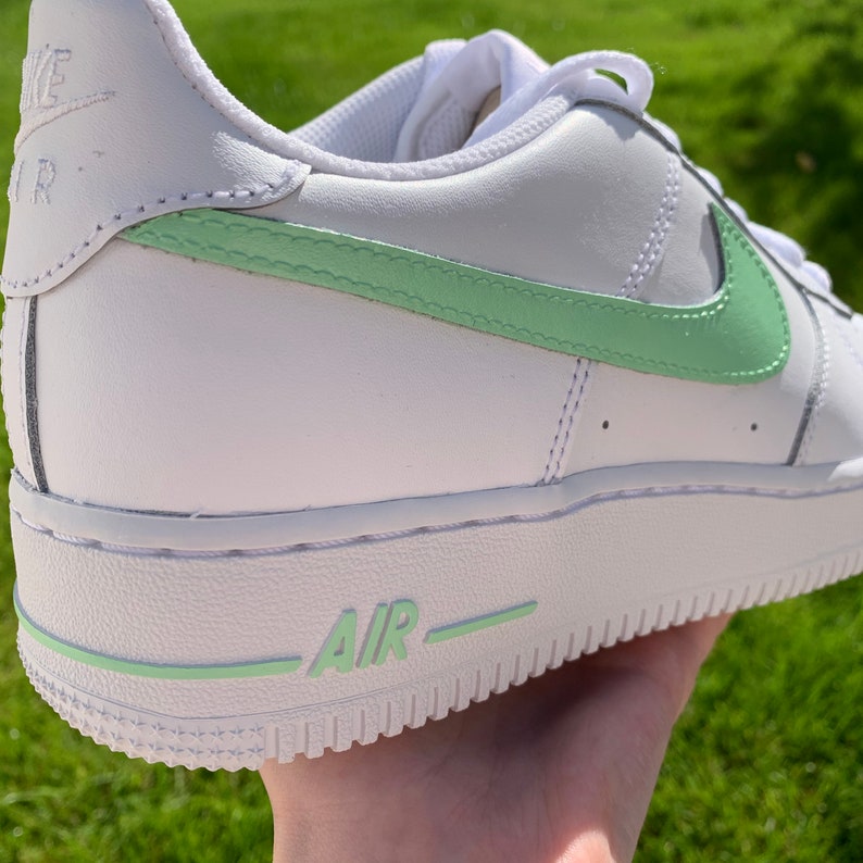 mint green air force 1
