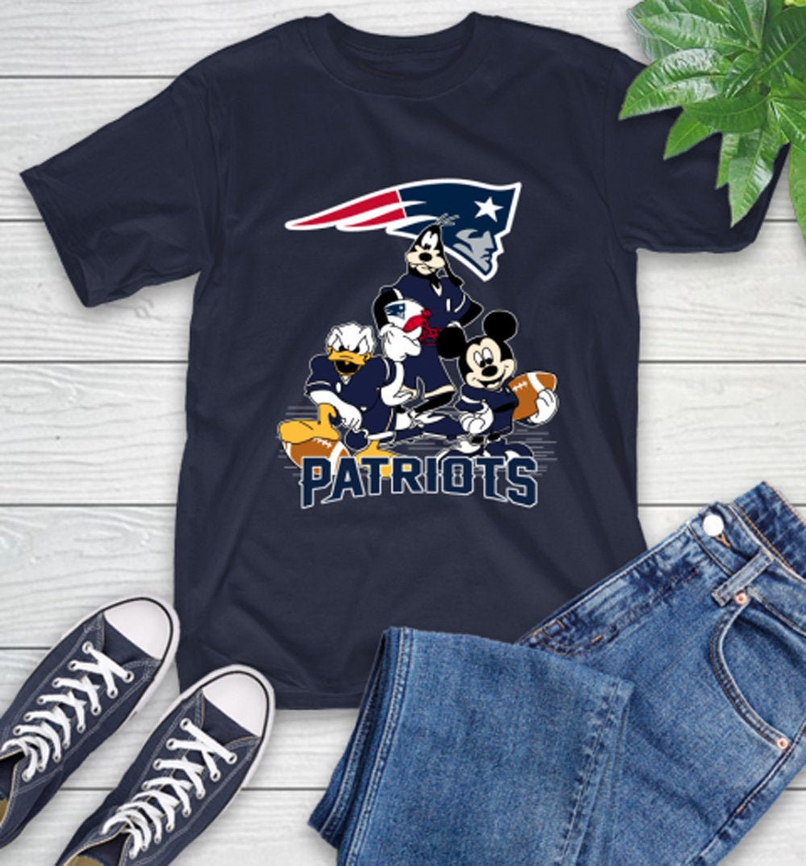 mickey mouse patriots shirt