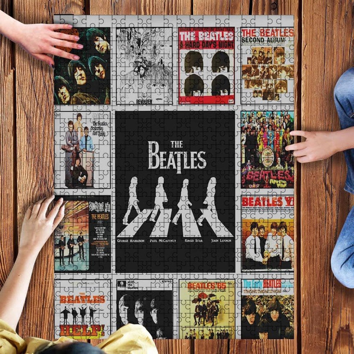 The Beatles Jigsaw Puzzle The Beatles Legend Jigsaw Puzzle Etsy