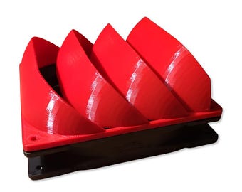 PC Fan Deflector Duct Mod 120mm 140mm - Improve Airflow Cooling - PC Tech Enthusiast Accessory Gift