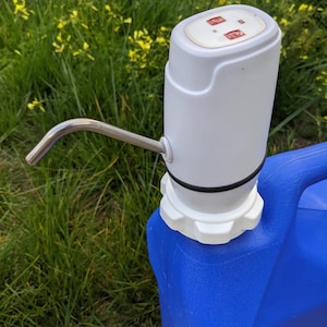 Adapter Aqua-Tainer Water Pump Spigot Dispenser – Camping, Overland, Dispenser Mount - Black Reliance Aquatainer