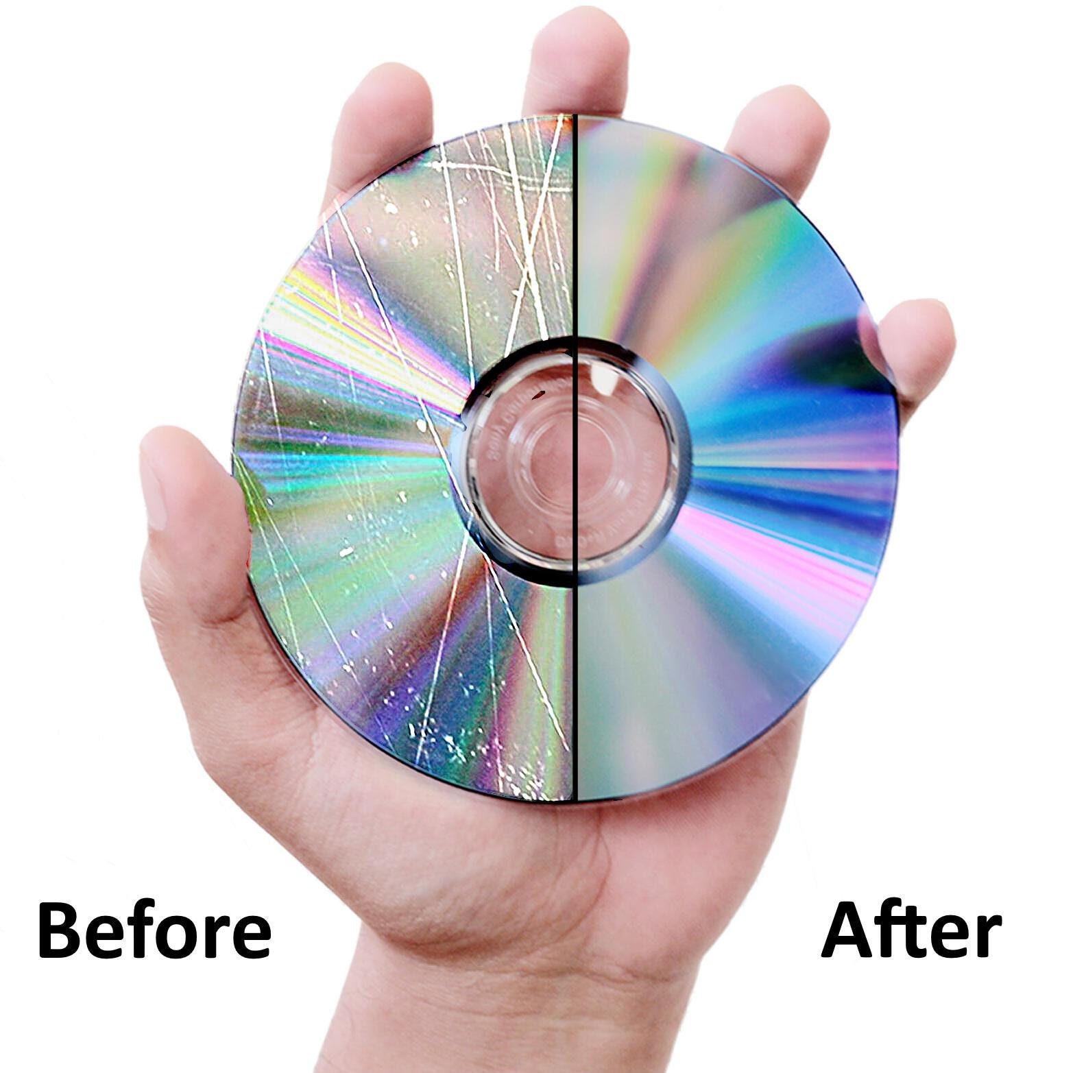 Disc Resurfacing Disc Repair Service - Mail in - CD DVD Blu