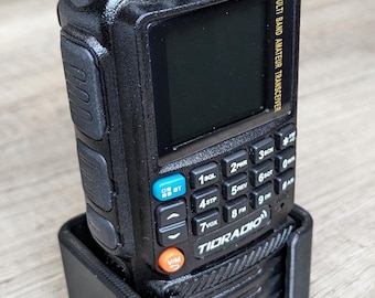 Wpuszczany stojak biurkowy do skanera radiowego Tidradio TD-H3 i Plus