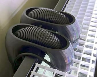 Adaptador de borde ancho para par de conectores de tanque Fluval serie FX6, FX4, FX2, 07 y 06