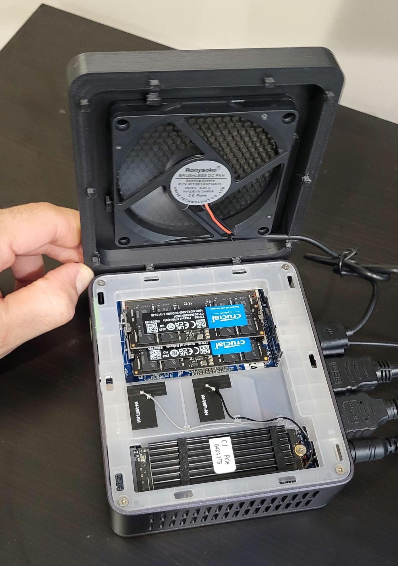 Gmktec Nucbox K2 K4 Ultimate Active Cooling Top With Integrated