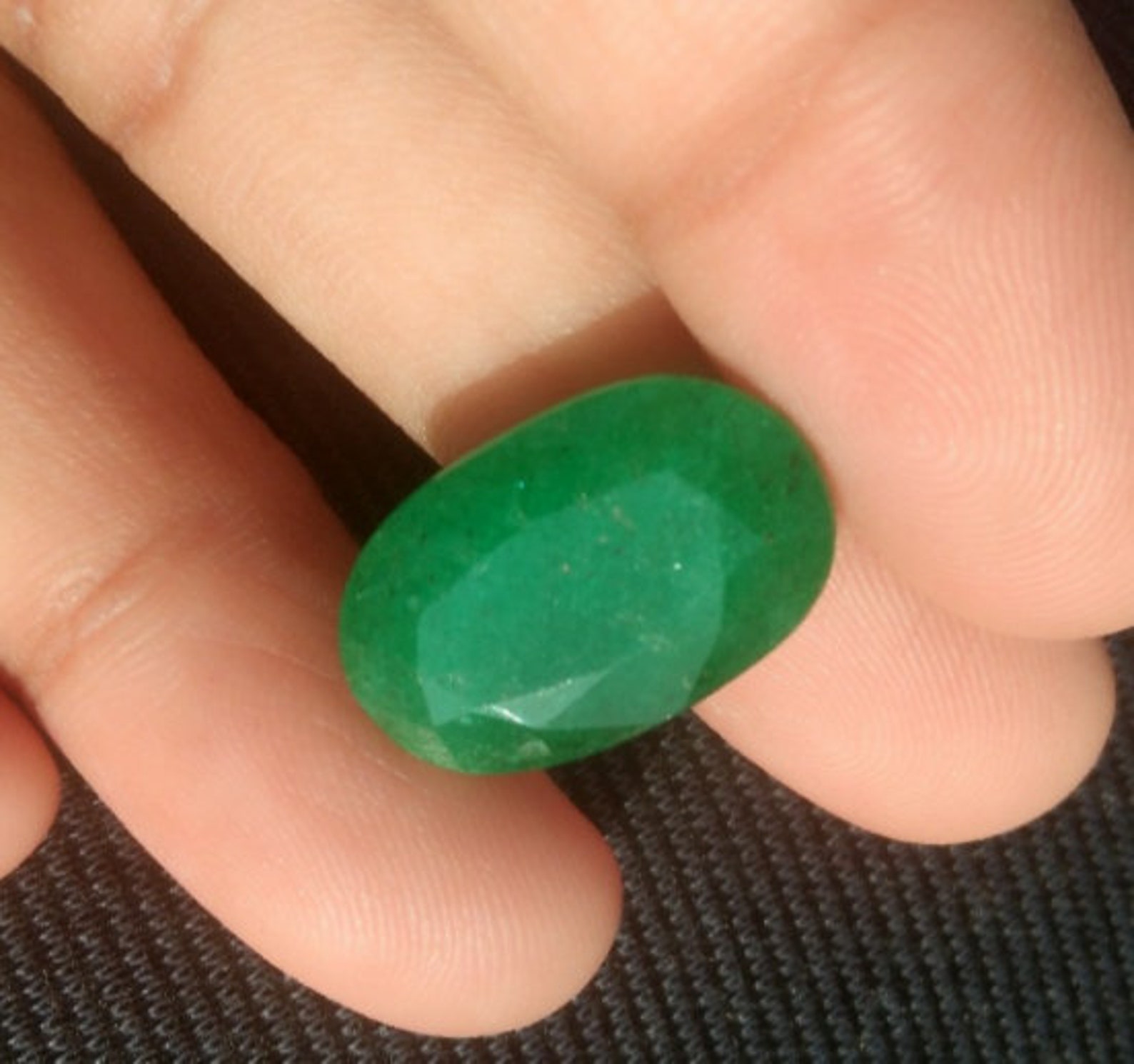 18x11x5mm Natural Beryl Emerald Gemstone / Loose Gemstone Etsy