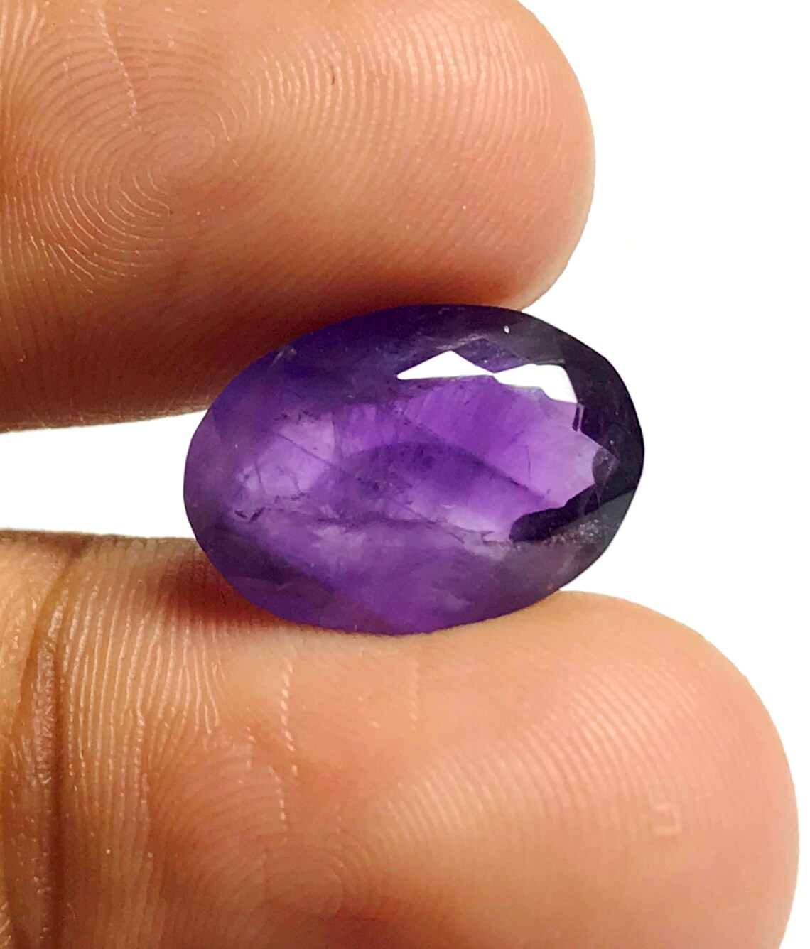 Violet africain pierre précieuse daméthyste pour la pierre Etsy