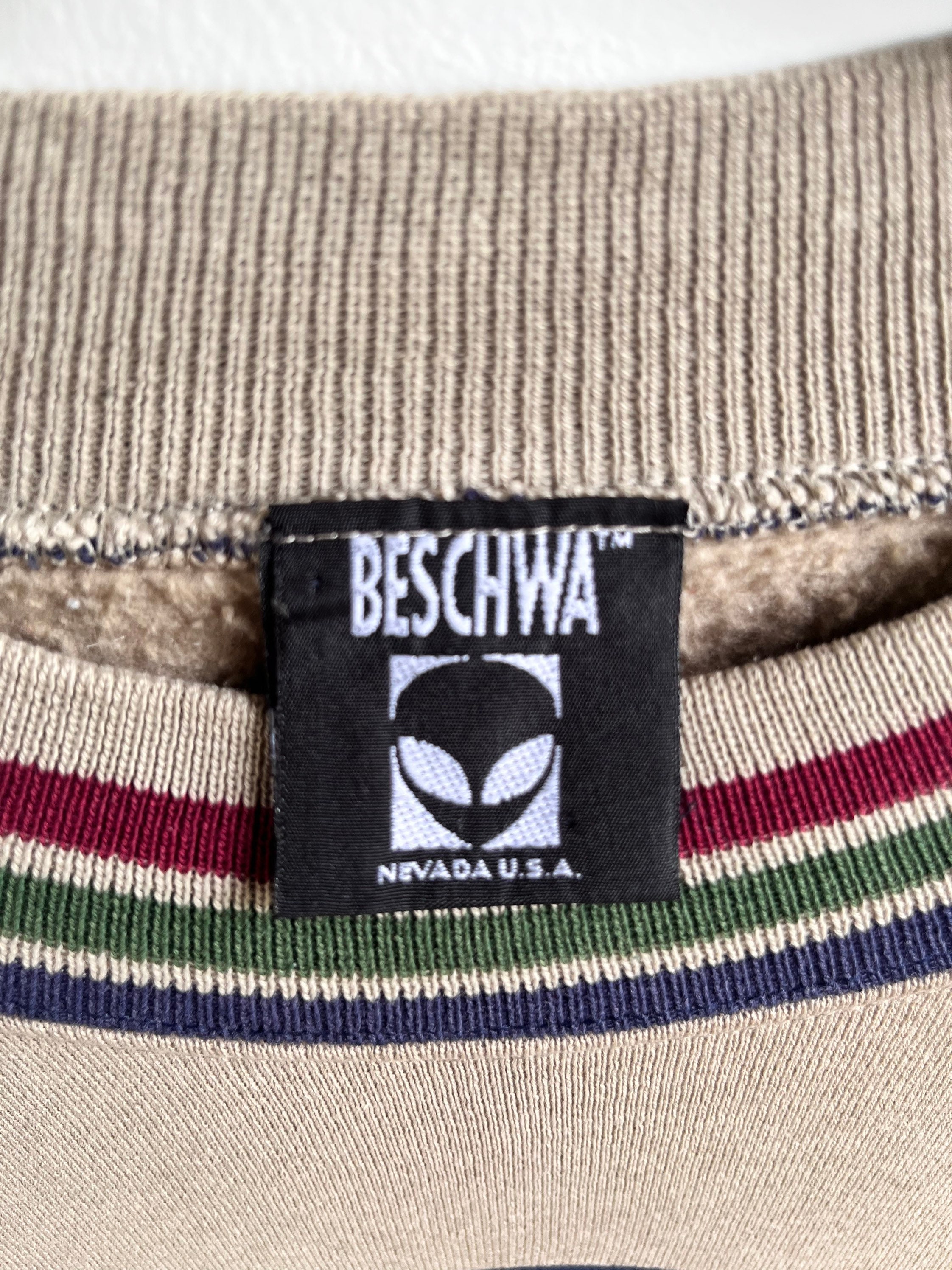 Vintage 90s Beschwa Sweatshirt: Alien Graphic, Made in USA - Etsy