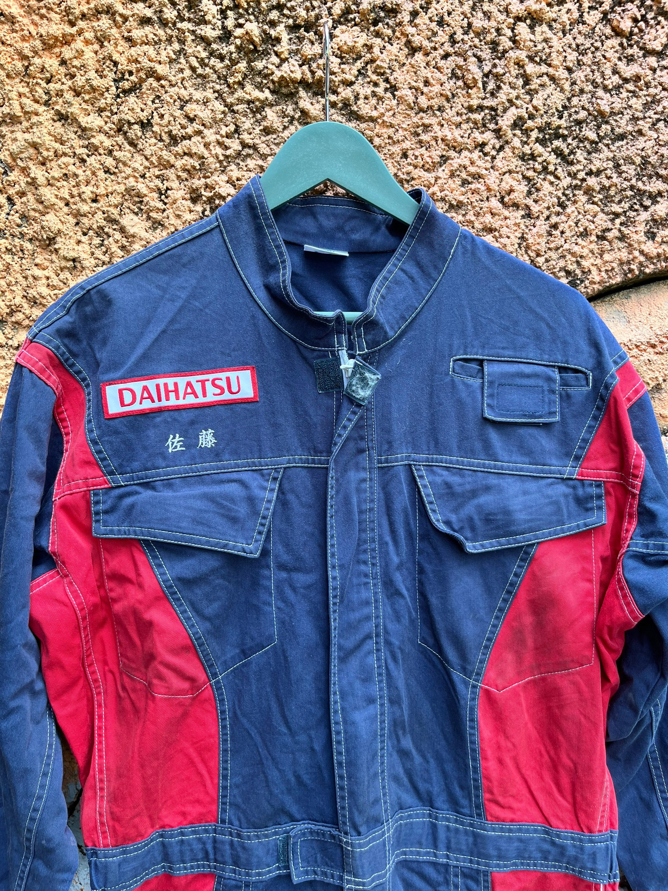 3着セット、旧モデルDAIHATSU オーバーオール LLサイズ 赤・グレー・紺