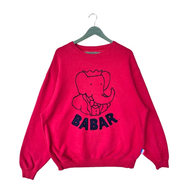Vintage 1995 Babar Baggy Sweatshirt