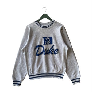 Felpa vintage anni &#39;90 Duke Blue Devils - Taglia M - Prodotto negli USA