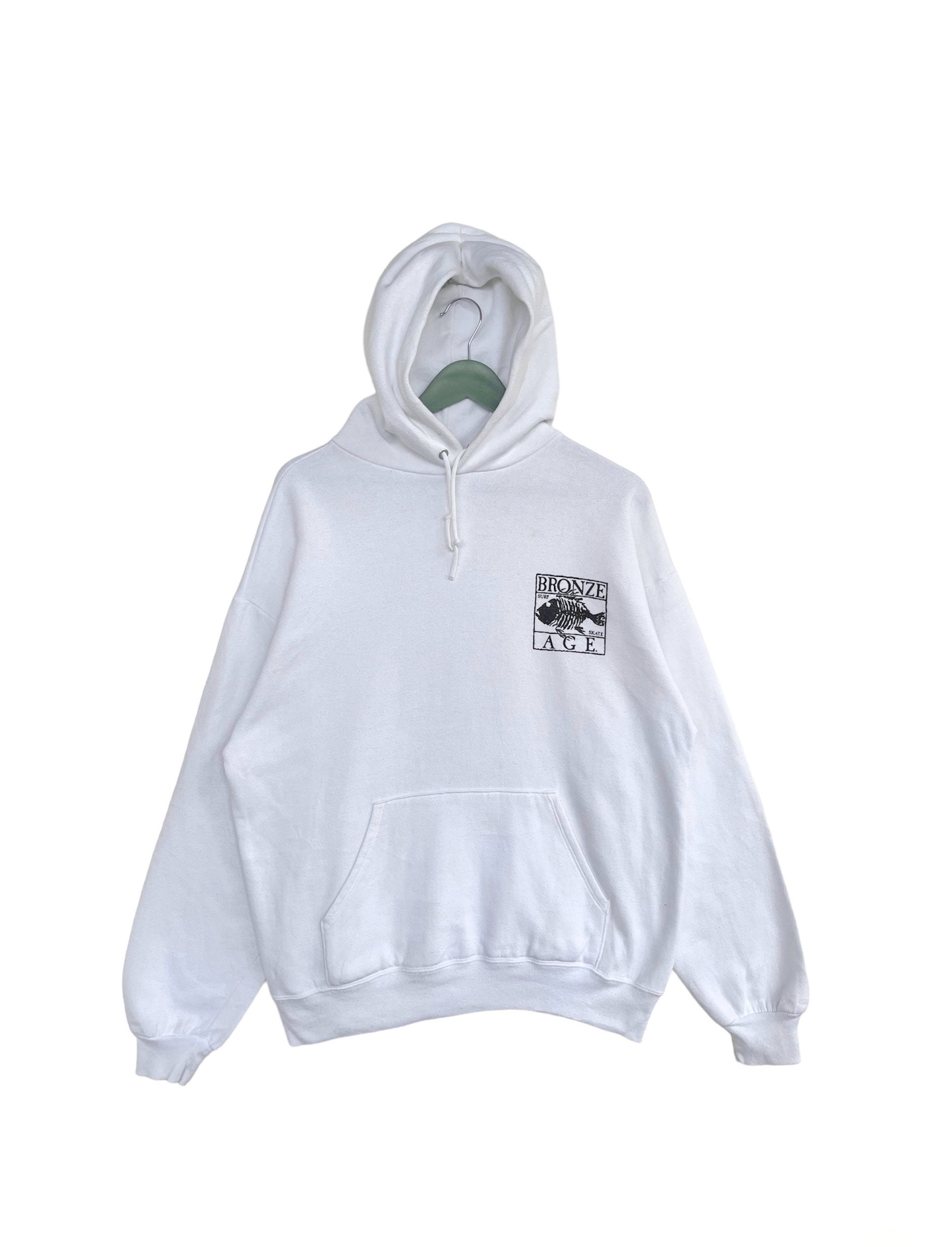 トップス BRONZE AGE RARE COLOR Hoodie Vintage 90s Bronze Age Hoodie Sweatshirt Venice Old