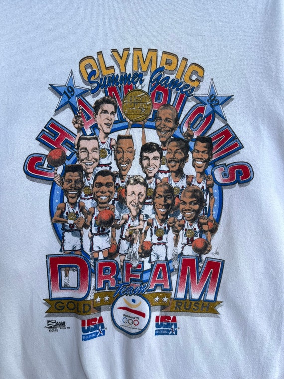 USED SPORTS COLLECTION 1992 BARCELONA OLYMPIC U.S DREAM TEAM PAPER JACKET