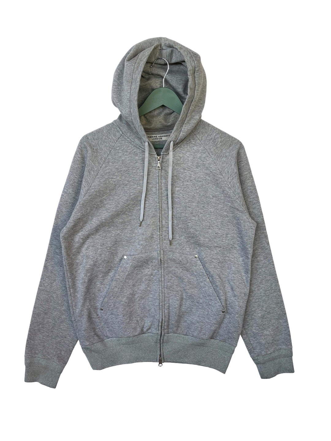 トップス KATHARINE HAMNETT LONDON zip hoodie Vintage Y2K Katharine Hamnett Full Zip Sweater Hoodie - Etsy