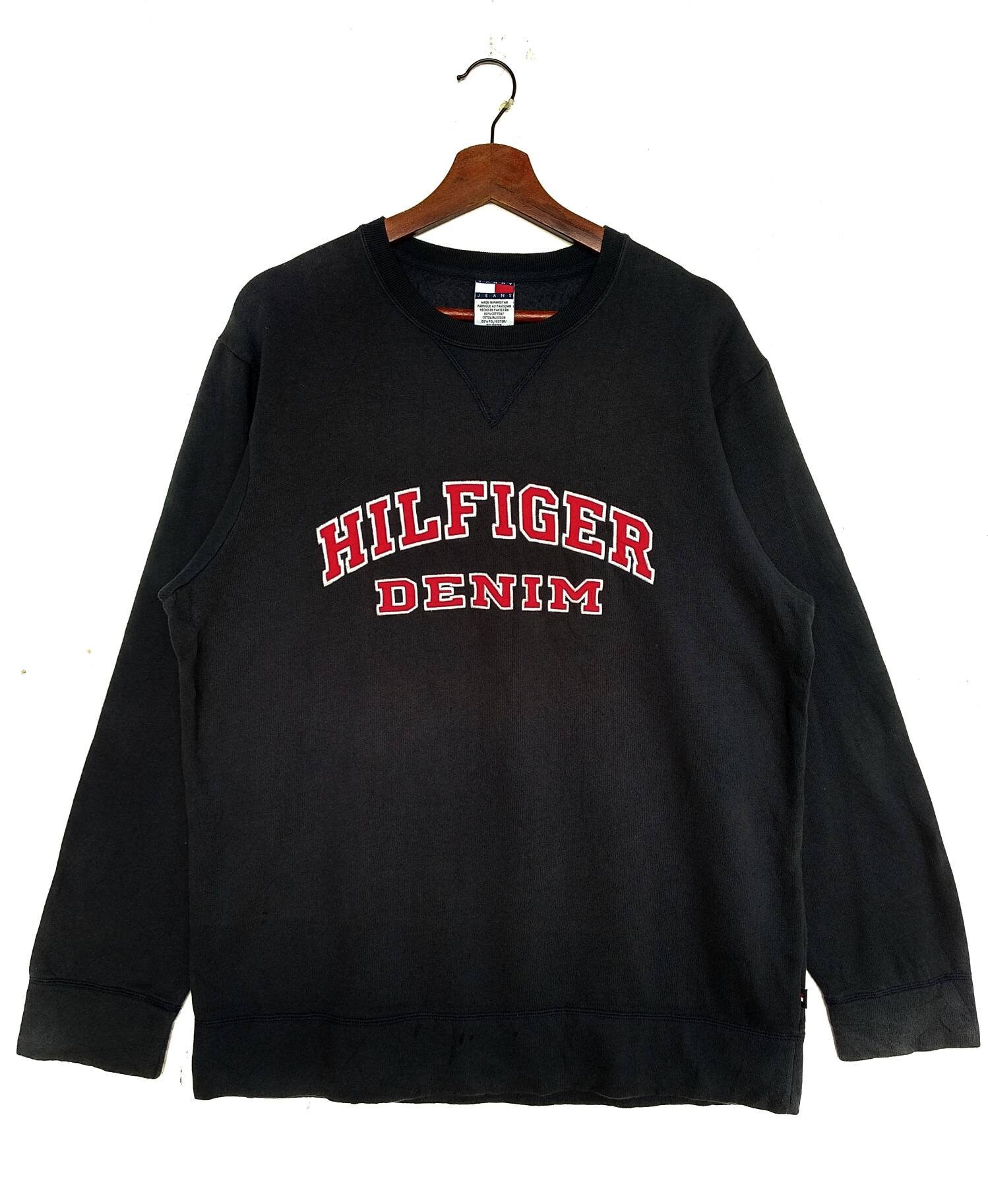 Tommy Jeans Big Spell Long Sleeve Crew Neck Logo Sweatshirt