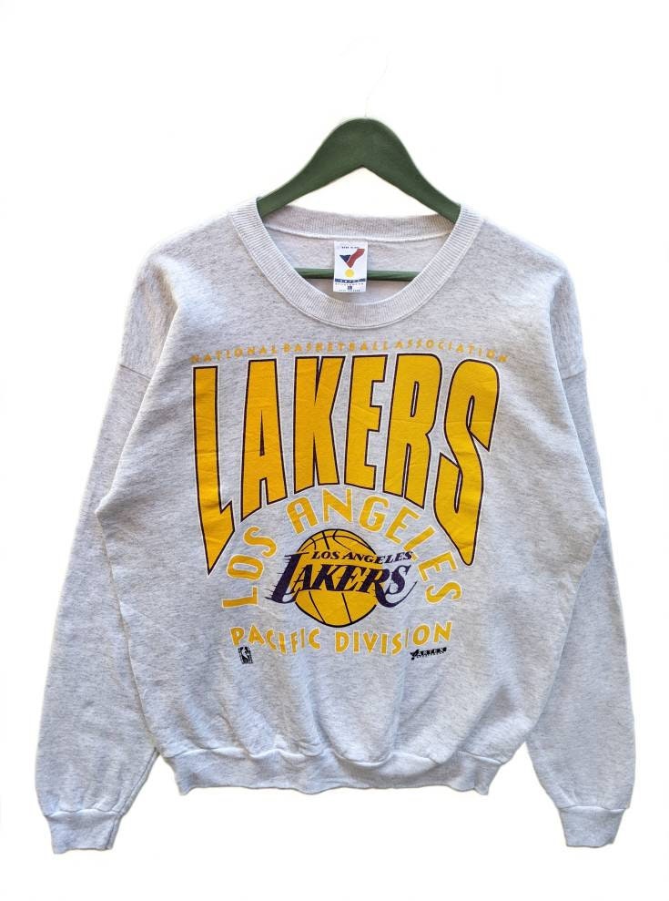 90's Los Angeles Lakers NBA Hoodie Sweat-Shirt / 3345 – FISHTALE