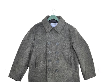 Vintage SCHOTT NYC Made in USA U.S. 740N Pea Jacket Size 38