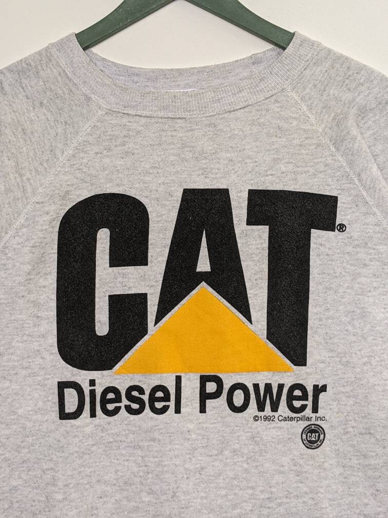 80s 90s CAT ヴィンテージスウェット キャタピラー 企業物 USA製 Vintage 1992 Caterpillar Inc Sweastshirt/grey Colour