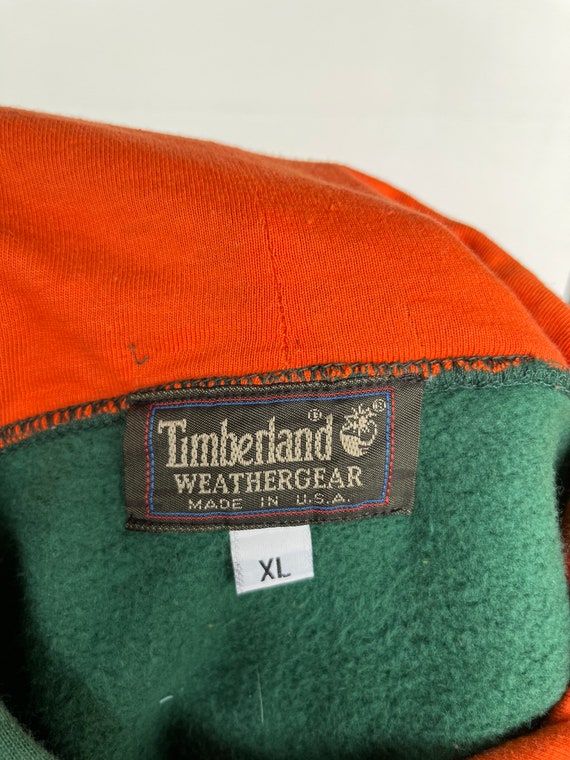 Green and orange timberland hoodie new arrivals