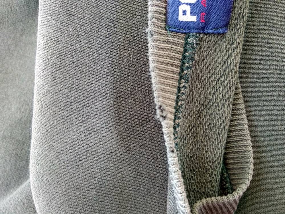 Vintage Ralph Lauren Polo Sport Sweatshirt,size L,faded Green Colour,long Sleeve,pull Over,round Neck,have Little Hole at Neck. - Etsy Vintage Ralph Lauren Polo Sport Sweatshirt,size L,faded Green Colour,long Sleeve,pull Over,round Neck,have Little Hole at Neck. - Etsy