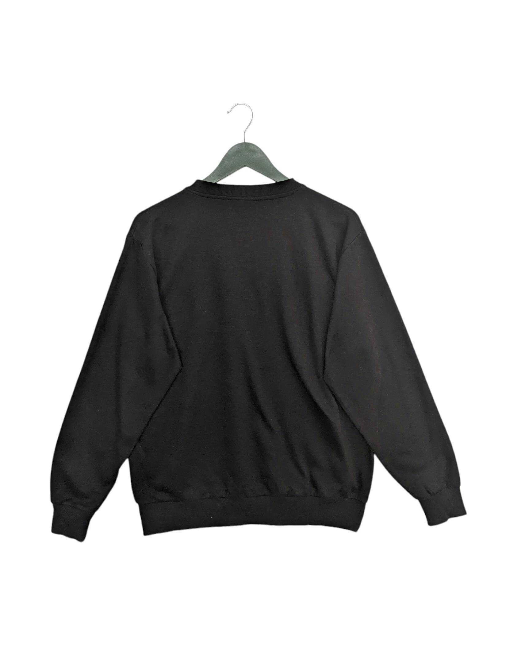 Vintage New York Yankees Embroidery Logo Sweatshirt/black