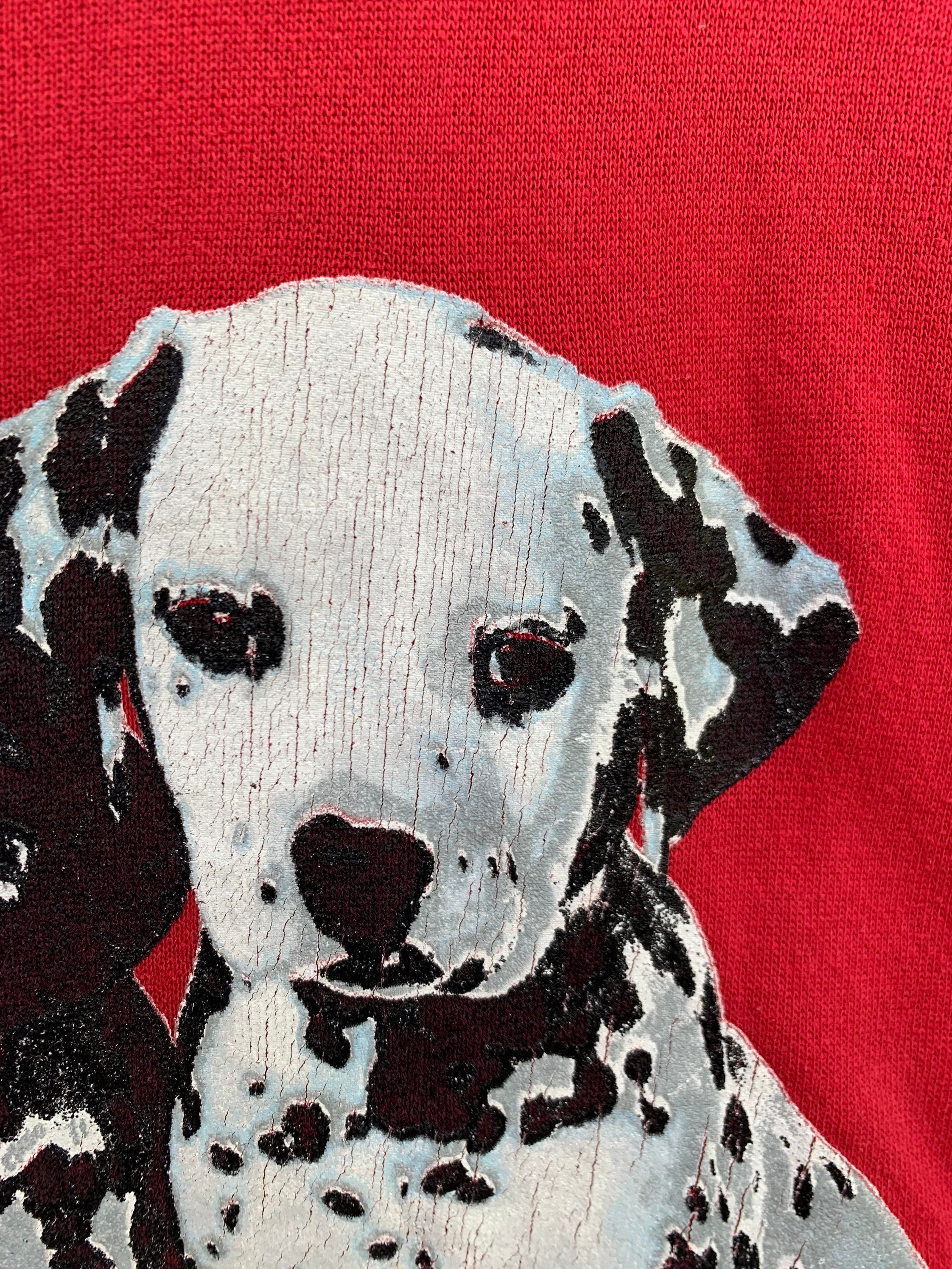 Vintage 90s 101 Dalmatians Sweatshirt, Red Disney Pullover - Etsy