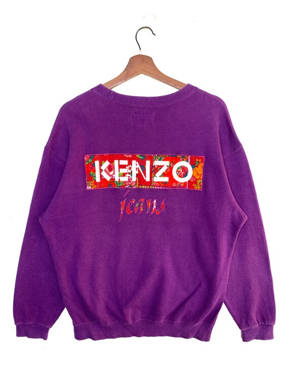 kenzo jeans sweatshirt