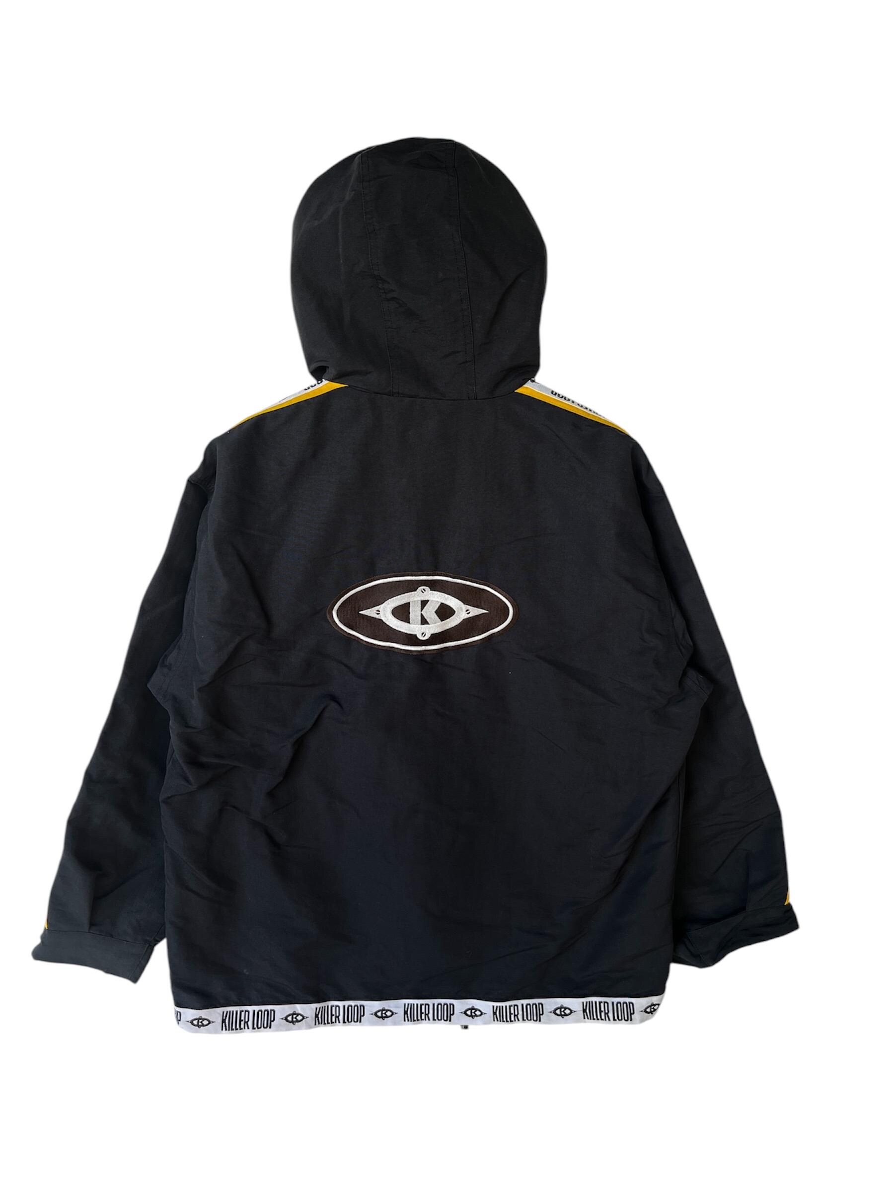 Vintage Killer Loop Anorak Jacket/size M/hoodie/half Zip
