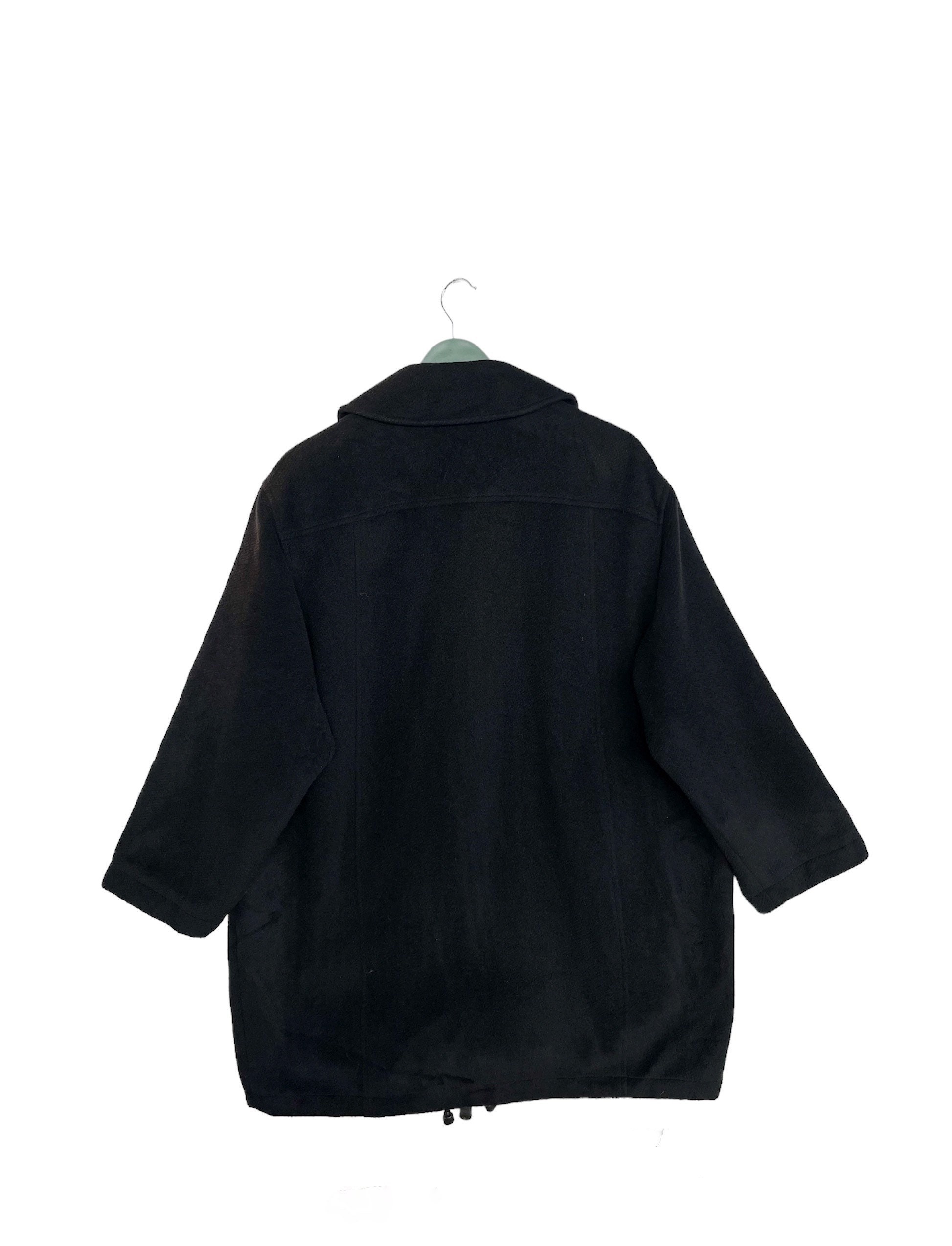 1990FW CLAUDE MONTANA Wool Cape Coat（Claude Montana Coats