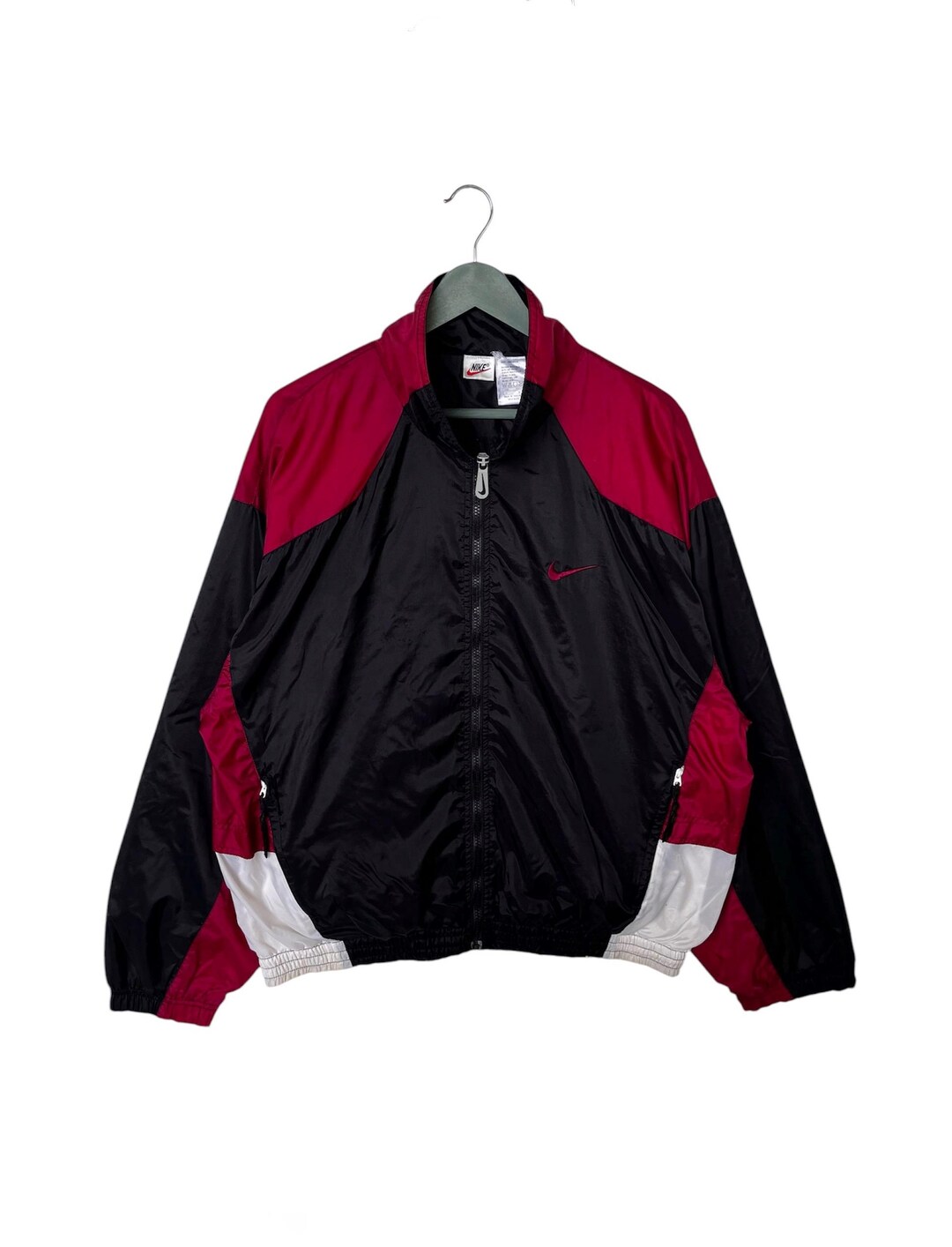 ヴィンテージ 90 ナイキ ウィンドブレーカー/サイズ L/フルジップ