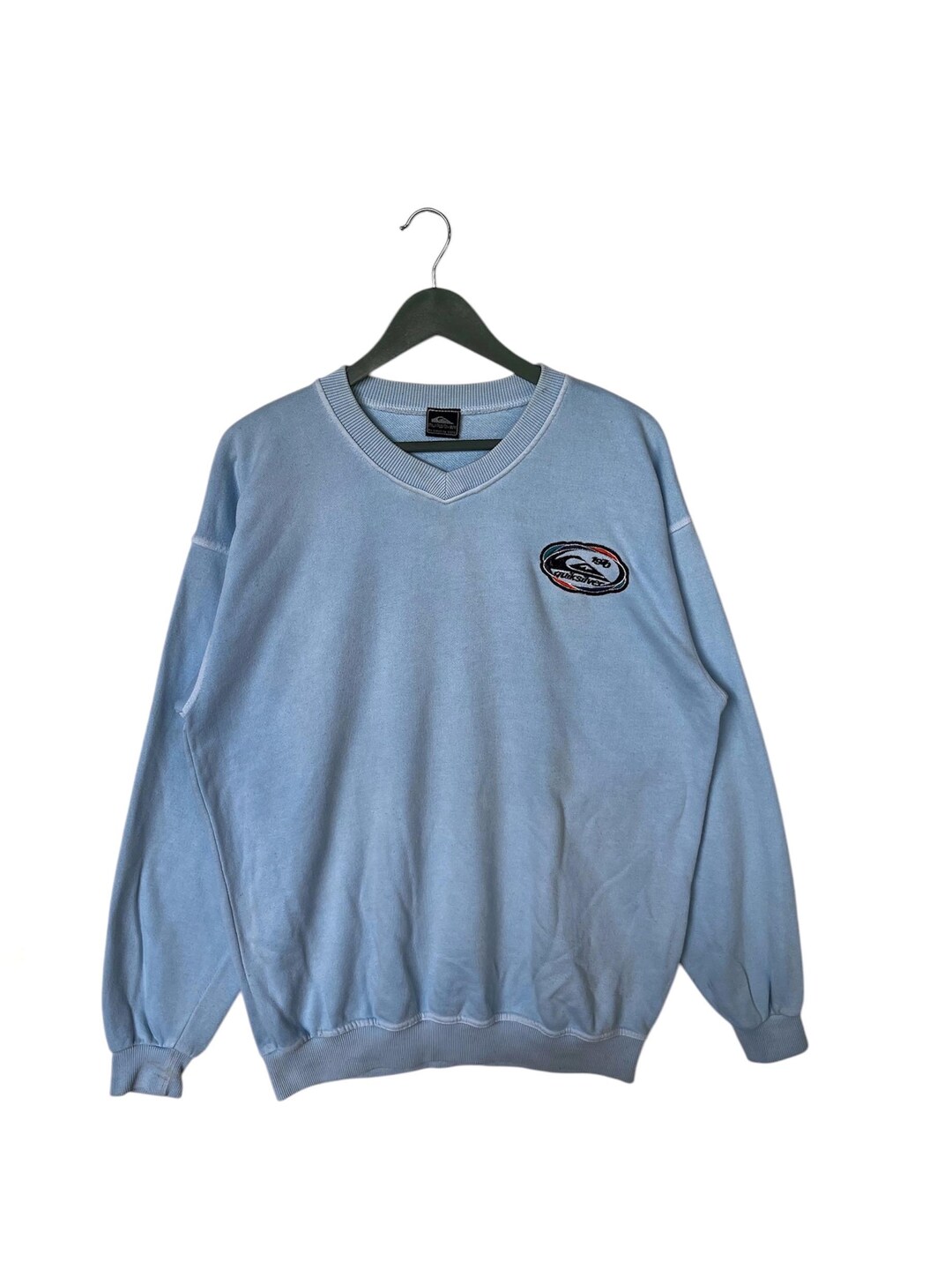 値下げ×スペシャル　90s quick silver  pullover VINTAGE Men's Quicksilver Hoodie 90's Pullover Sweatshirt