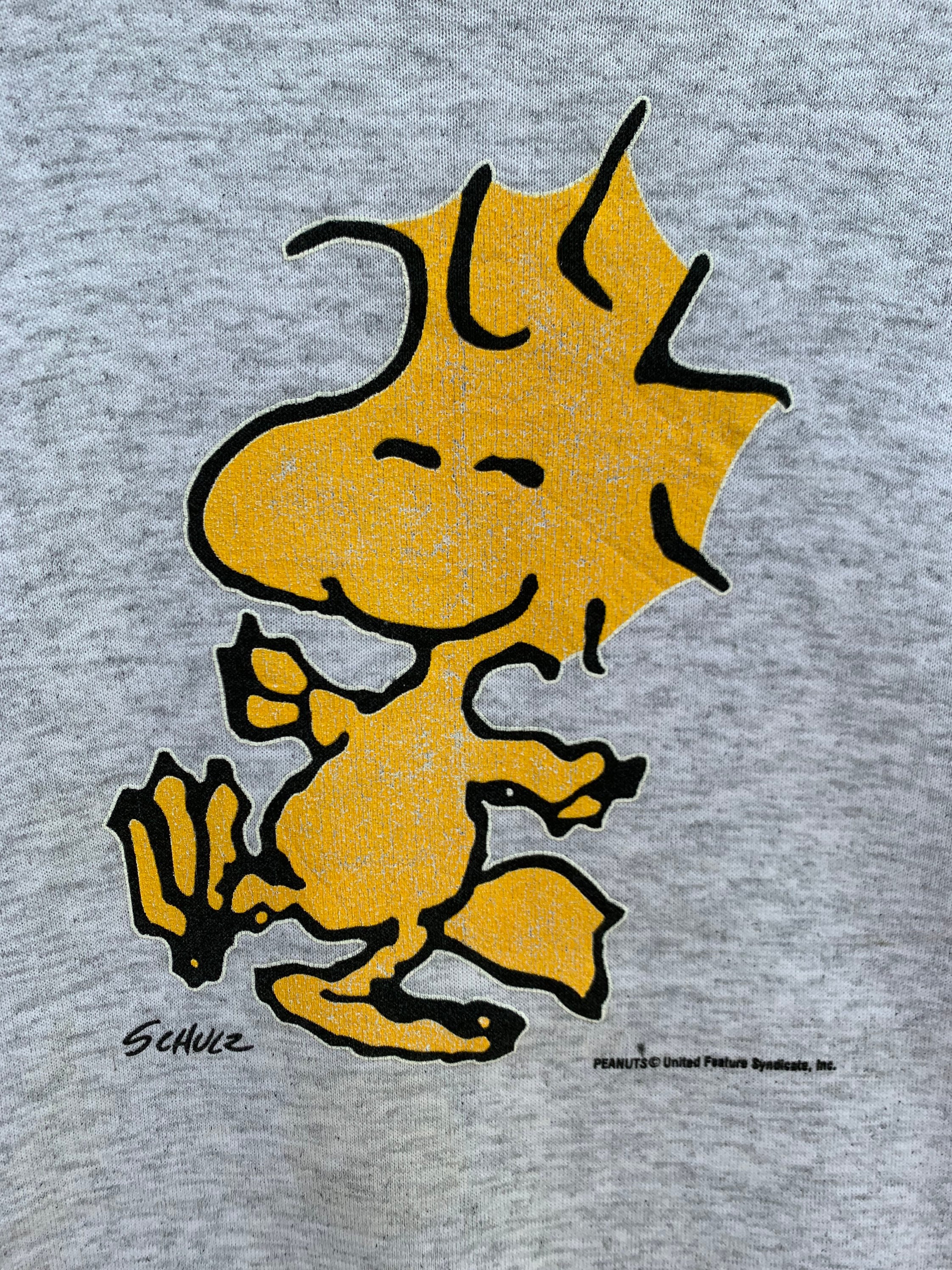 Vintage 80s Peanuts Woodstock Sweatshirt - Made in USA - Etsy