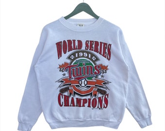 Vintage 1991 Minnesota Twice World Series Champions MLB Crewneck