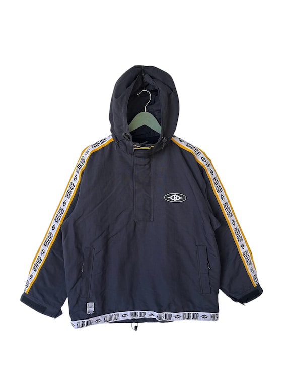 Vintage Killer Loop Anorak Jacket/size M/hoodie/half Zip