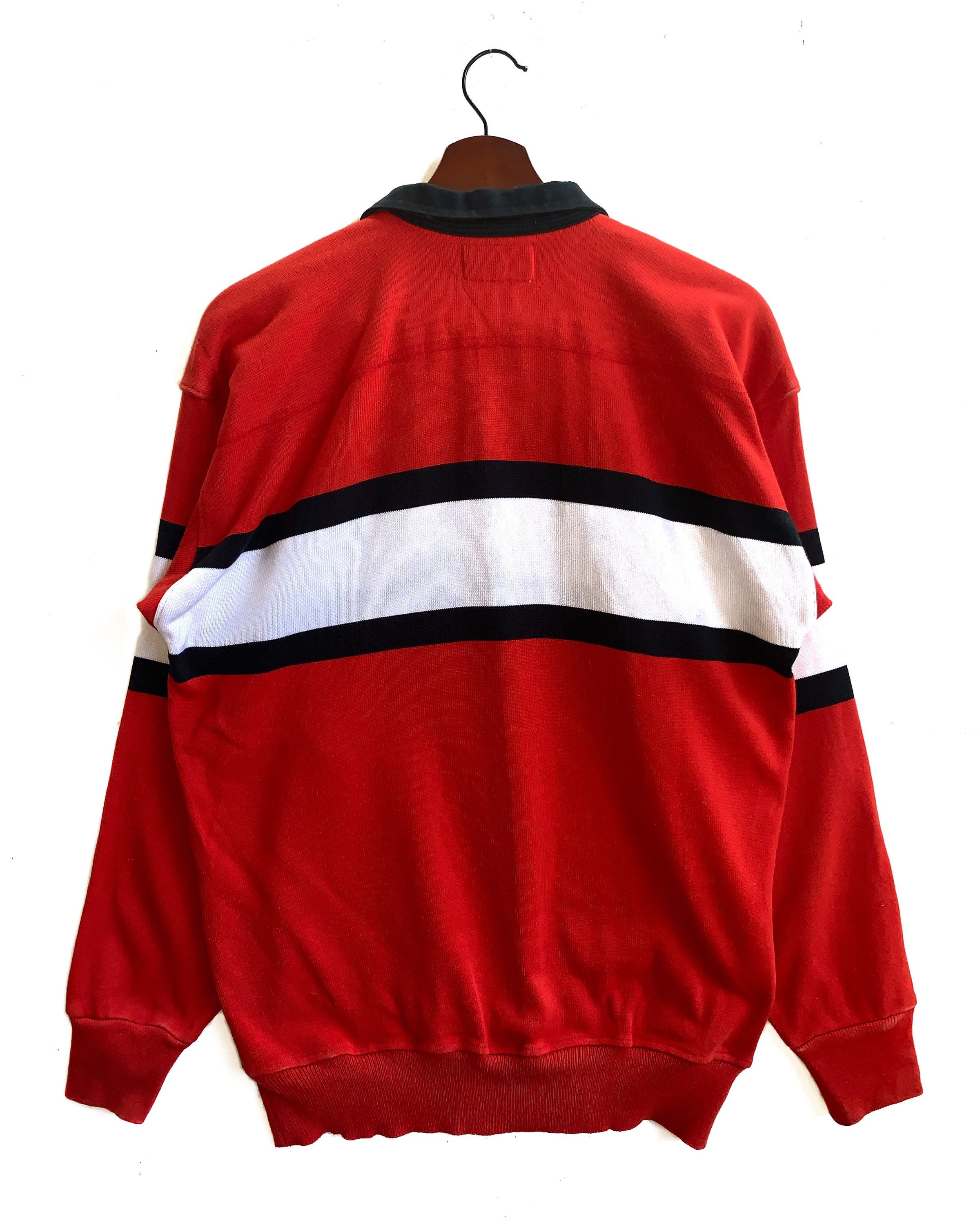 Vintage 90s Convert Rugby Jersey Sweatshirt/2 Tones | Etsy