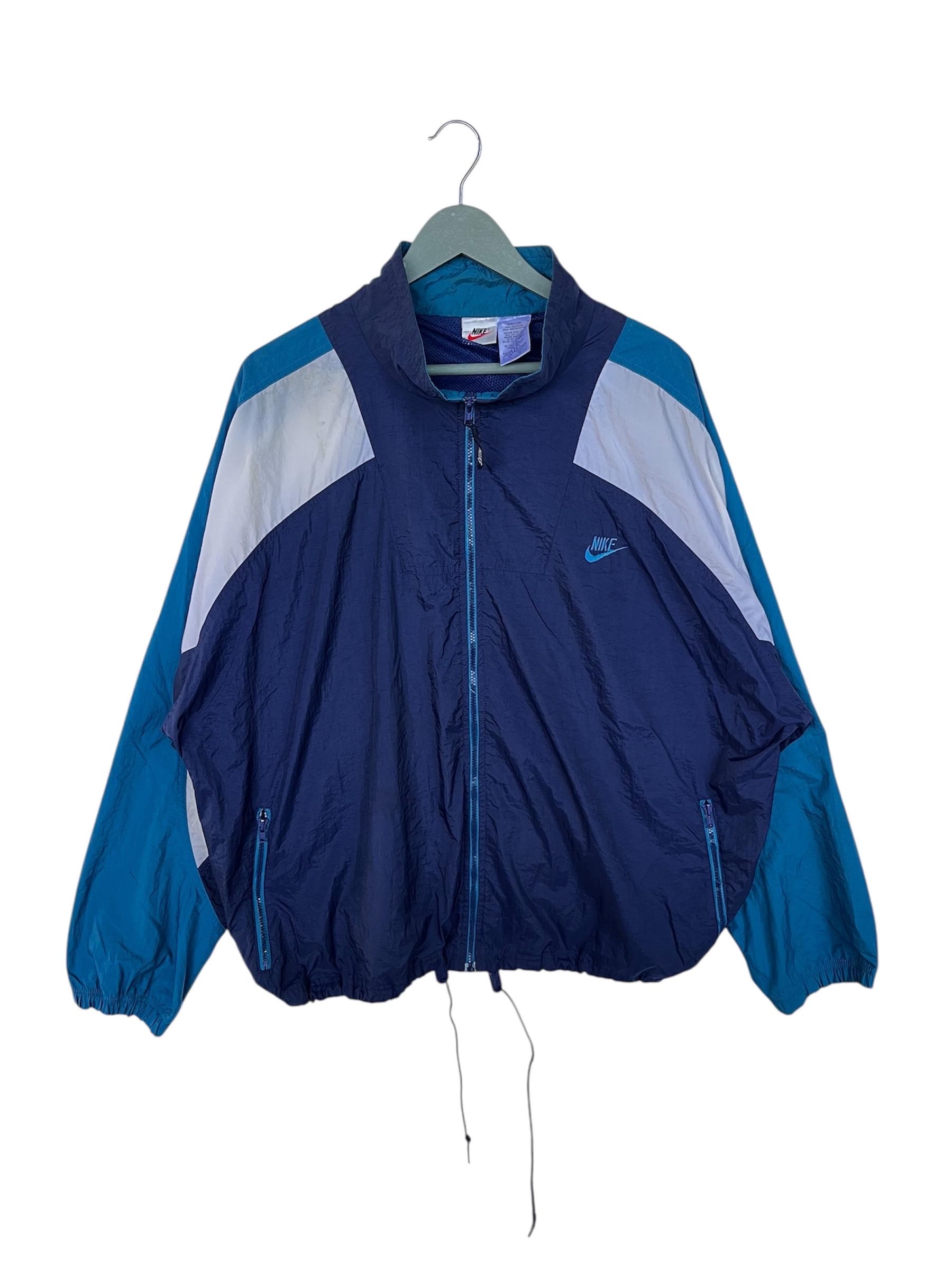Vintage 90s Nike Windbreaker Jacket/made in Malaysia/sportswear