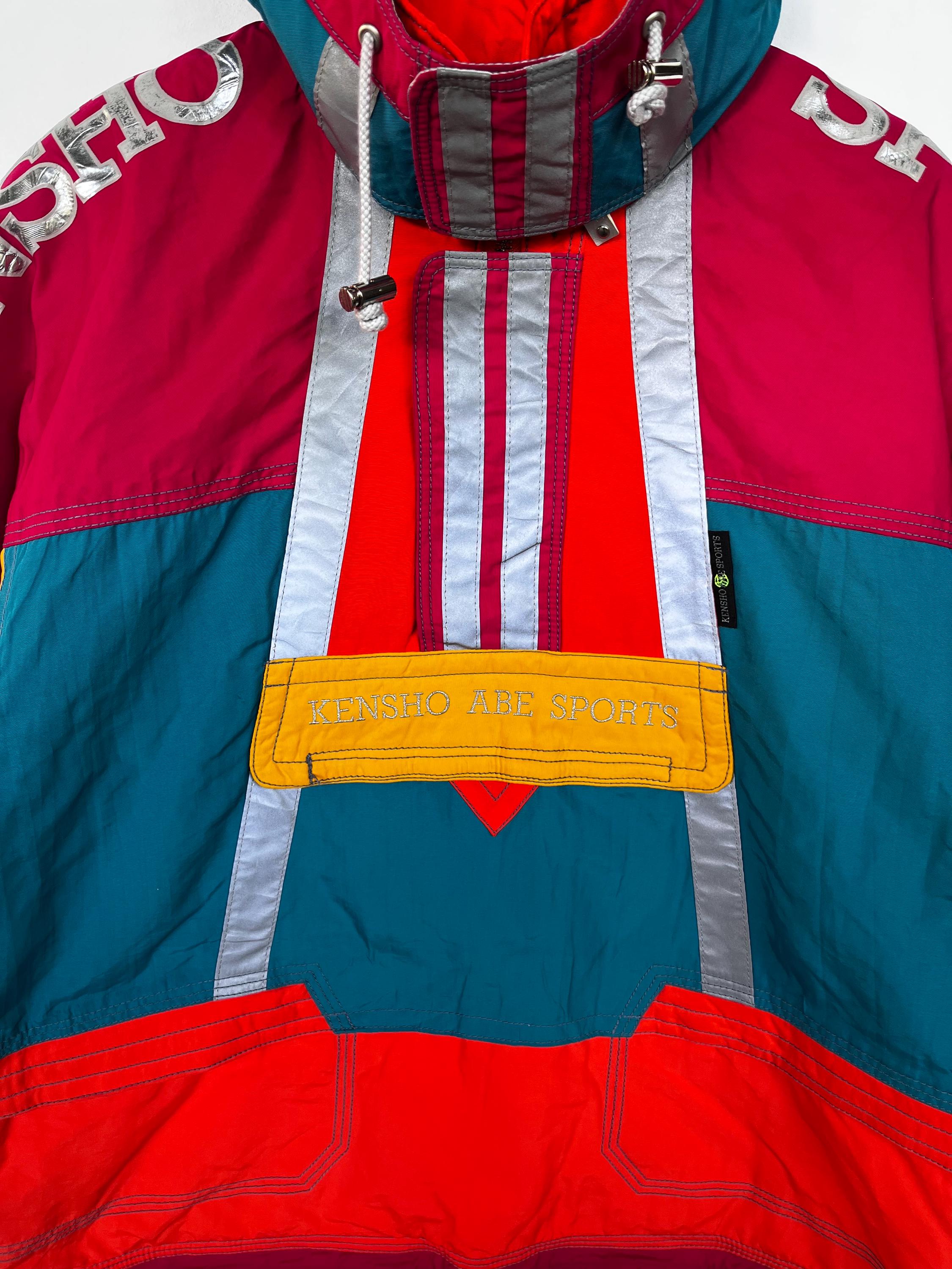 Vintage Kensho Abe Ski Jacket/designer/made in Japan/multicolors 